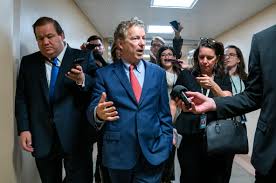 Just wait until you see the coat. Coronavirus Congress Weighs Remote Voting After Rand Paul Diagnosis