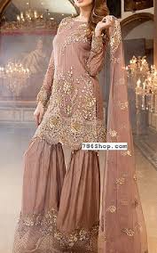 Tea Pink Chiffon Suit Buy Embroyal Pakistani Dresses And Clothing Online In Usa Uk Pakistani Wedding Outfits Pakistani Bridal Dresses Pakistani Outfits