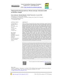 Instrumen akpk kepala sekolah berikut ini, bapak ibu kepala sekolah sebelum menjawab pertanyaan yang ada di dalam instrumen akpk versi online ada baiknya silahkan membaca dulu instrumen di bawah ini: Pdf Madrasah Berbasis Pesantren Potensi Menuju Reformasi Model Pendidikan Unggul