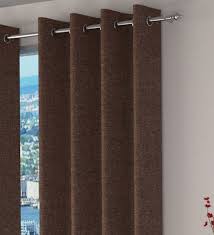 Modern living room decoration home decor ideas interior design. Buy Jute Semisheer 7 Feet Eyelet Door Curtain By Skyloom Online Solid Colour Curtains And Drapes Curtains And Drapes Furnishings Pepperfry Product
