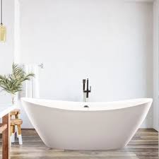 54 x 27 bathtub shower combo. Soaking Tub Shower Combo Wayfair