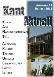 Kant Aktuell Nr. 31 Herbst 2011 - Immanuel-Kant-Schule RÃ¼sselsheim