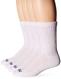 Medipeds Men S 4 Pack Diabetic Crew Socks White Shoe Size 9 12 Christmas Gift Medipeds Doesnotapply Crew Socks White Shoes Socks And Sandals