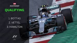 A deal that will see the italian company on the f1 grid for the next three years. F1 Congratulations To Valtteri Bottas The Finn Will Start Sunday S Austrian Grand Prix On Pole Vet Qualifies Second With Ham 3rd The Briton Will Start Race From P8