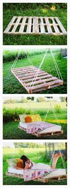 Outdoor Decorating Gardening How Cool Would This Be To Do Read More Garden Pallet Swing Beds Pallet Diy Pallet Swing