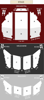 Emerson Colonial Theater Boston Ma Seating Chart Stage