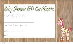 Maybe you would like to learn more about one of these? Baby Shower Gift Certificate Template Free 4 Gift Certificate Template Gift Certificate Template Free Unique Birthday Gifts