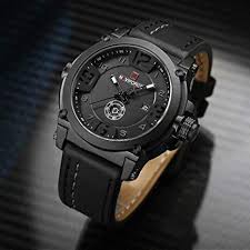 Amazon Men Watches Naviforce Original Waterproof Quartz Sport Military Wrist 3 Models Watches For Men Mens Watches Leather Mens Watches Military