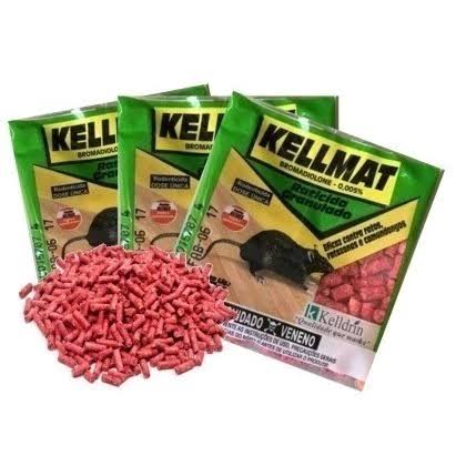 RATICIDA - KELLMAT GRANULADO