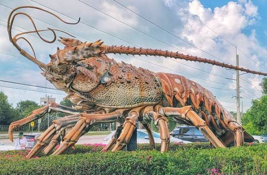Betsy the Lobster in Islamorada