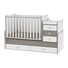 C'est vrai qu'un matelas lit bébé 60x120 cm devient étroit pour un enfant de 2 ans, car en moyenne, il mesure 85 cm à cet âge. Lit Bebe Evolutif Combine 3en1 Maxi Plus Cafe Kids Bed Design Cribs Baby Bed