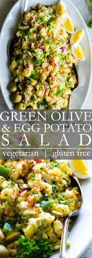 When sudden guests arrive at blend them well with the help of a spoon,and the salad dressing is ready. Green Olive And Egg Potato Salad Vanilla And Bean