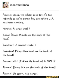 Boku No Hero My Hero Academia Incorrect Quotes My Hero Academia My Hero Hero