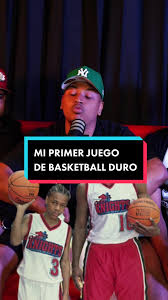 Chamaquito de película 🤣 Jugando basketball duro