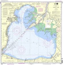 noaa chart 14850 lake st clair