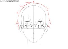 And now i am going to explain how i 7) i draw the hairline to frame her face. How To Draw An Anime Face Easy Drawing Art