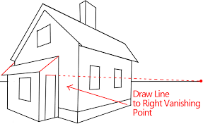 How To Draw A House With Easy 2 Point Perspective Techniques How To Draw Step By Step Drawing Tutori How To Draw Steps Step By Step Drawing Point Perspective