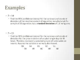 Confidence Intervals Sample Size Chapter 7 Introduction One