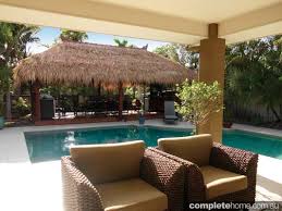 Outdoor Retreat Tropical Landscape Designs Completehome