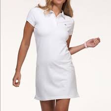 Vineyard Vines White Polo Dress Preppy And Cute Vineyard Vines White Polo Dress Struggling To Part With This One B Polo Shirt Dress Shirt Dress Preppy Dresses