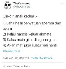 Baginda pun kasih tidak terperi anak anakanda ramah puteri ampailah kedua laki isteri diperbuat seperti anak sendiri. Sayidah Napisah On Twitter Terlalu Fakta Sangat Ciri Ciri Anak Kedua Ni Hahahhaa