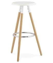 tabouret de bar bois blanc jon contemporary bar stools bar stools modern bar stools