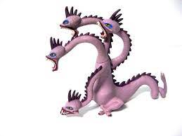 Disney Hercules Hydra Dragon 4 Headed Animal Cartoon Movie Cake Top Toy Figure Disney Disney Hercules Cartoon Movies Cartoon Animals