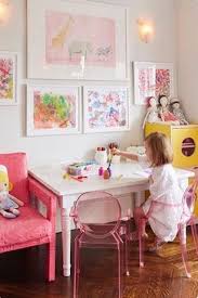 Framed Kids Art White Frame White Mat Girls Bedroom Girl Room Upper West Side Apartment