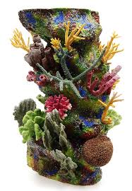 Each coral reef add on is made of plastic, measures 5' tall x 5' wide and can be easily attached to your wall with sticky we used the coral reef add on prop in the under the sea 8th grade formal dance at my daughter's this covered a lot of space and added to the decorations at vacation bible school. Artificial Reef Structures Coral Pieces Aquatic Perfection