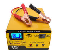 Etrogo Caricabatterie al Piombo 12V/6V 10A Caricatore di impulsi  Intelligente con Schermo LED per Auto, Moto, Giocattoli : Amazon.it: Auto e  Moto
