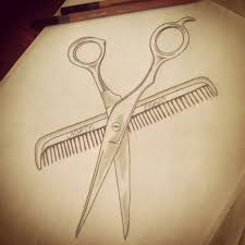 Maybe you would like to learn more about one of these? Hairstylist Shears Comb Couples Scissors Scissors Drawing Hairdresser Tattoos Cute Paintings