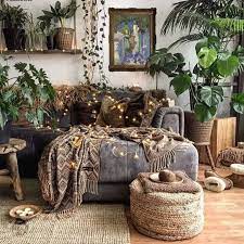 Shady Street Painting Living Room Decor Cozy Boho Bedroom Decor Boho Living Room