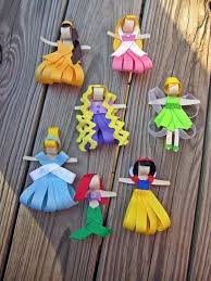 Super Cute Disney Princess Craft Idea Princess Crafts Crafts Crafts For Kids