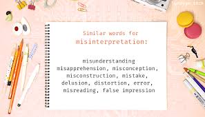 نتیجه جستجوی لغت [misinterpretation] در گوگل