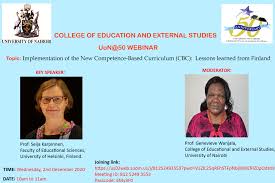 Needs assessment reports for cbc. Webinar Implementation Of The New Competence Based Curriculum Cbc Lessons Learned From Finland College Of Education External Studies
