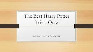 Challenge them to a trivia party! The Hardest Harry Potter Trivia Quiz Scuffed Entertainment