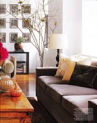Living Rooms Antique Beveled Mirrors Brown Velvet Sofa Yellow Brown Velvet Cushions Throw Pillows Brown Sofa Decor Living Room Inspiration Brown Living Room