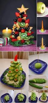 Fruit And Veggie Trees Such A Great Christmas Party Decoration I Idea For The Food Or Snack Table 3 Weihnachtsbuffet Weihnachtsessen Weihnachtsfruhstuck