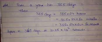 T (s) = 31536000 s. 15 How Many Seconds Are There In A Year Of 365 Days Express The Answer In Standard Notati 16 Find The Value Of X In The Following Equations