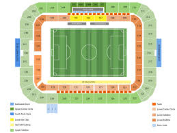 bbva compass stadium seating chart and tickets