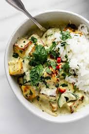 Thai Green Curry Tofu Recipe Vegetarian Recipes Healthy Green Curry Recipes Curry Recipes