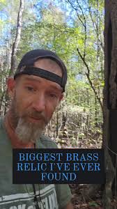 Monster piece of brass! But what was it's use. It has no holes for a  handle. #roxandrelix #civilwar #metaldetecting #fblifestyle #hunting  #xpdeus2