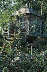 My Garage Garden Tree House Tree House Dream Garden