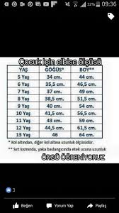 Cocuk Icin Elbise Oicusu Orgu Egitimleri Vucut Olculeri Orgu