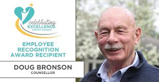 Hospice Niagara's Celebrating Excellence program recognizes outstanding  contributions and exceptional leadership. Introducing one of this year's  award recipients ... Doug Bronson Counsellor A long-time volunteer who has  served Hospice Niagara for over