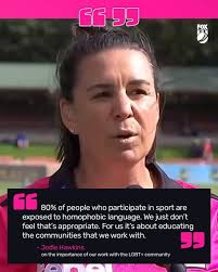 Sixers GM Jodie Hawkins explains the importance of the Sixers Pride Party