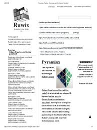 Then you probably can't resist the mystery of a good puzzle. Pyraminx Puzzle Overview And The Easiest Solution Pdf Logic Puzzles Games Of Mental Skill