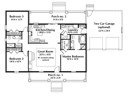 Malaga Single Story Home Plan House Plans More House Plans 127816 Top trending 1.5 story plans.