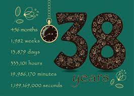 Happy anniversary quotes for husband or wife; 38th Wedding Anniversary 38 Years Break Down Into Months Days Etc Card Ad Spon 38th Wedding Anniversary Wedding Anniversary Quotes Happy 38th Anniversary