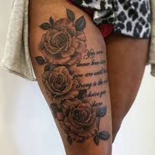 See more ideas about tattoos, leg quote tattoo, tattoo quotes. Pin On Style Ideas